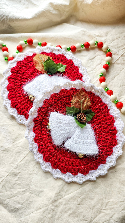 Embrace Embroidery  Holiday Crochet Wall Hangings